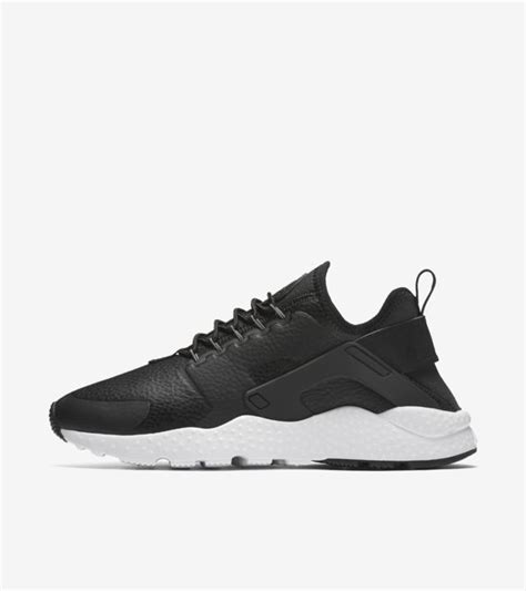 nike huarache dames zwart witte zool|Nike Air Huarache Run Ultra 'Black & White' voor dames.